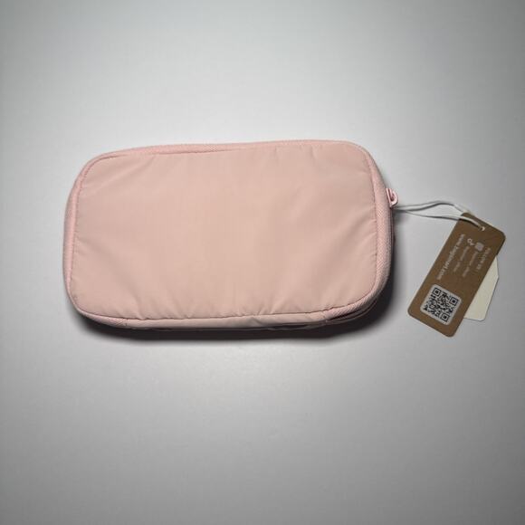 New‎ Pink BAGSMART Travel Cosmetic/Toiletry Bag Compact for purse meds/jewelry - Picture 2 of 5